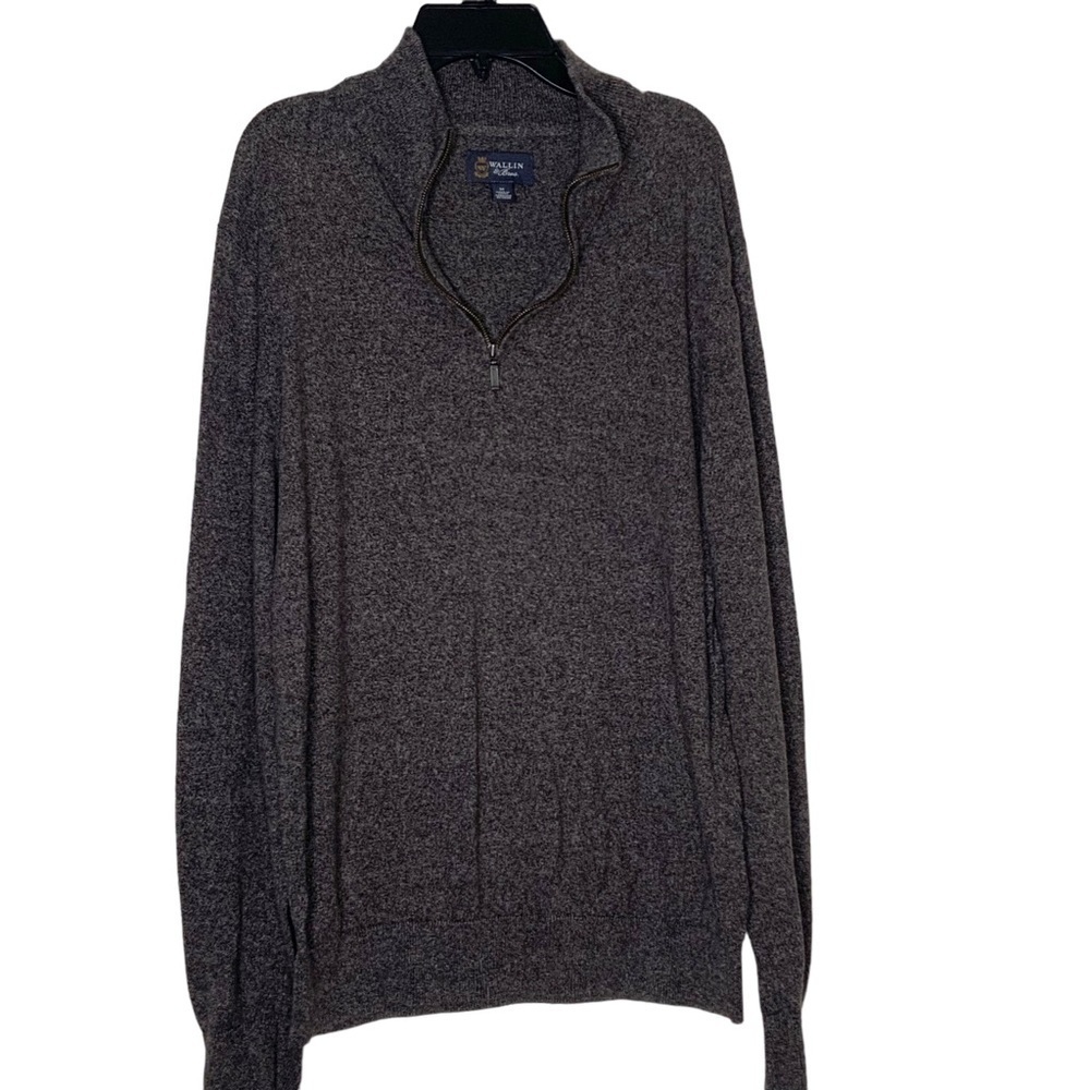 Wallin & bros brown long sleeve top. Size M